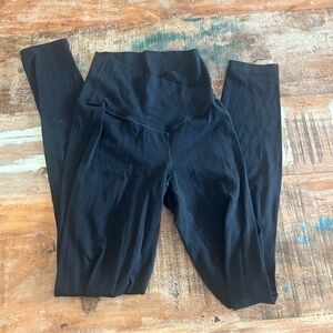 Aerie crossover black leggings